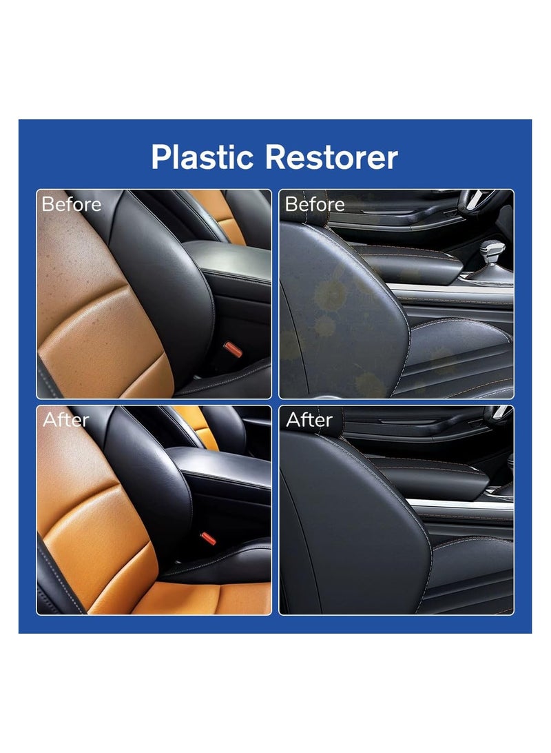 Generic Car Interior Protection Restorer, Car Plastic Restorer, User Friendly Trim Restorer, Plastic Coating Scratch Remover Plastic Parts Refresher Agent, Bring Plastic, Rubber, and Vinyl Back to Life! (2) - Image 3