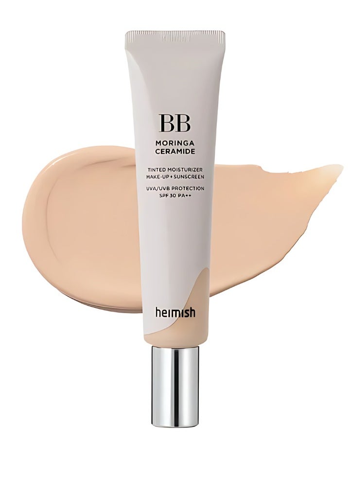 Heimish HEIMISH Moringa Ceramide BB Cream SPF 30 PA++ 21 Light Beige 30 ml  - Image 1