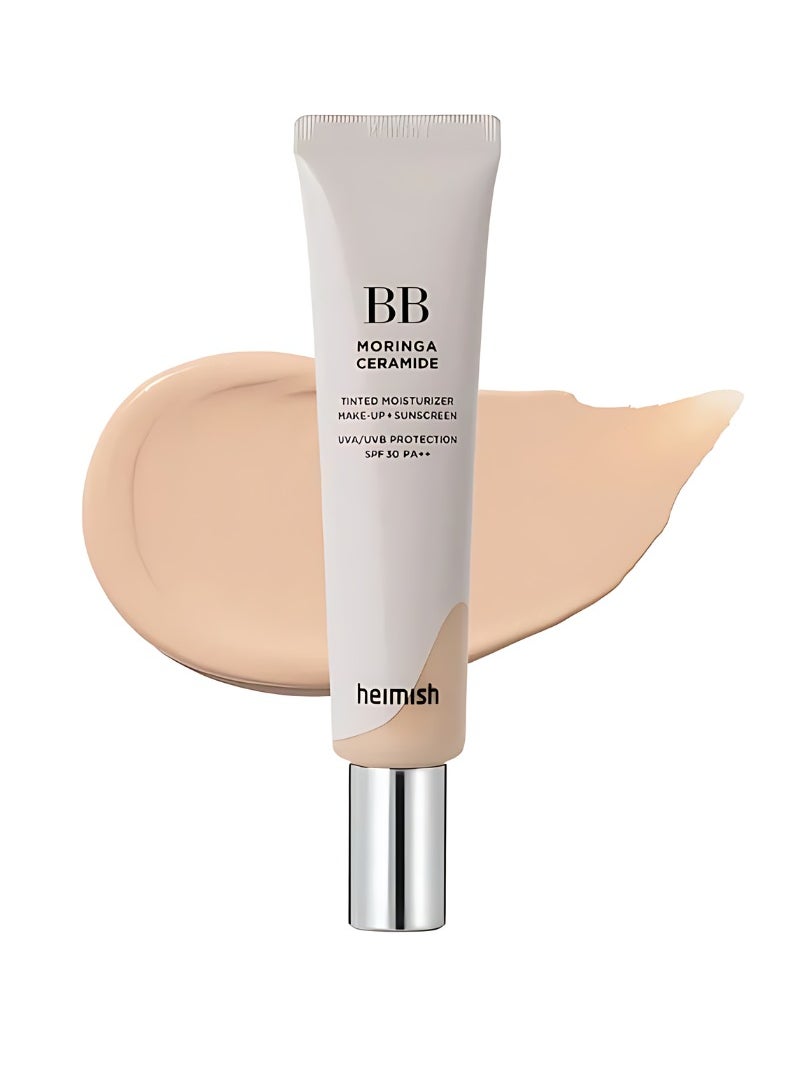 Heimish HEIMISH Moringa Ceramide BB Cream SPF 30 PA++ 21 Light Beige 30 ml  - Image 2