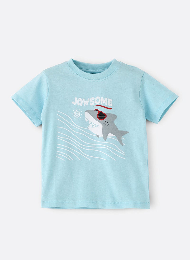 JAM Basic round neck graphic t-shirt - Image 1