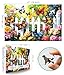 MINIWAN 500 Piece Butterfly Garden Jigsaw Puzzle for Adults 23x15 Inch Colorful Flower Butterfly Art Unique Home Decor Gift for Puzzle Lovers - Image 4