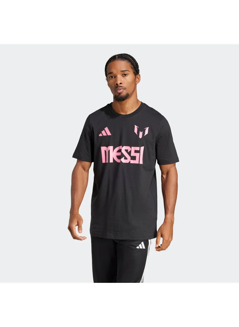 Adidas Messi Name & Number Graphic T-Shirt