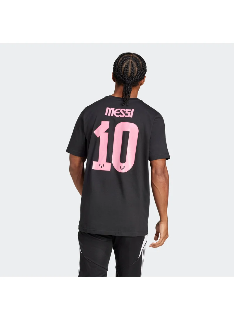 Adidas Messi Name & Number Graphic T-Shirt