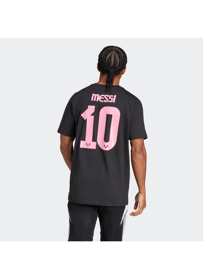 Adidas Messi Name & Number Graphic T-Shirt - Image 2
