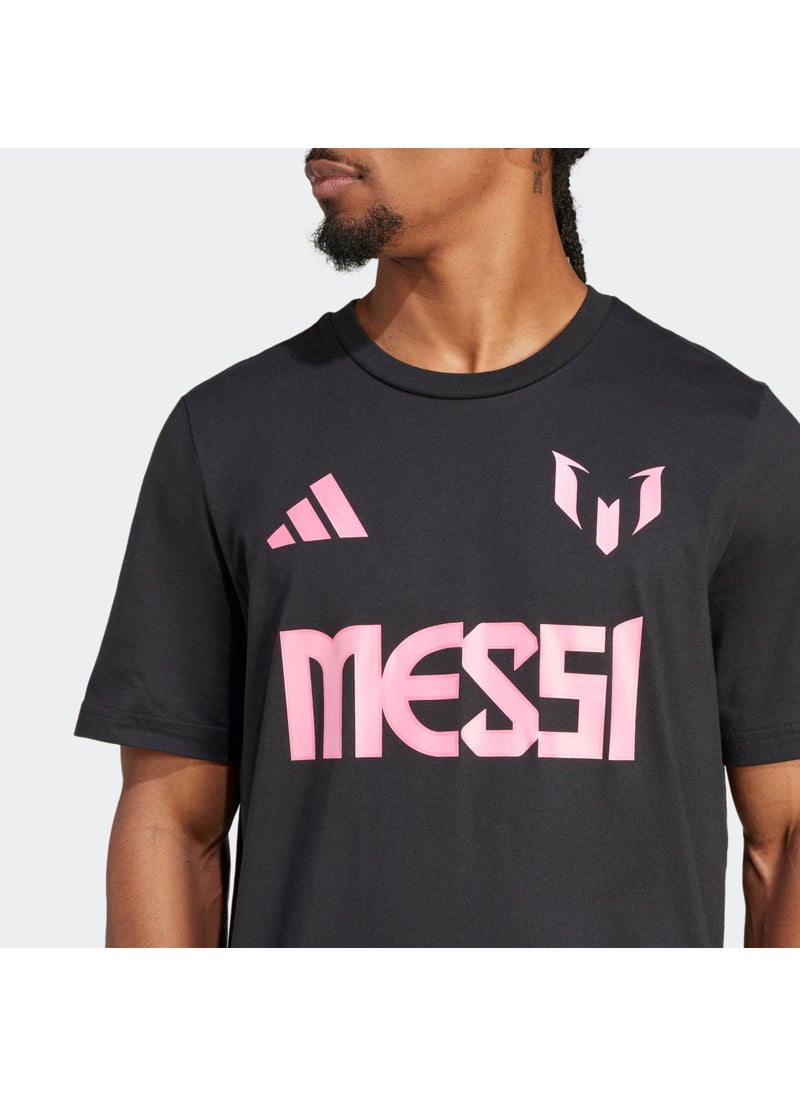 Adidas Messi Name & Number Graphic T-Shirt - Image 3