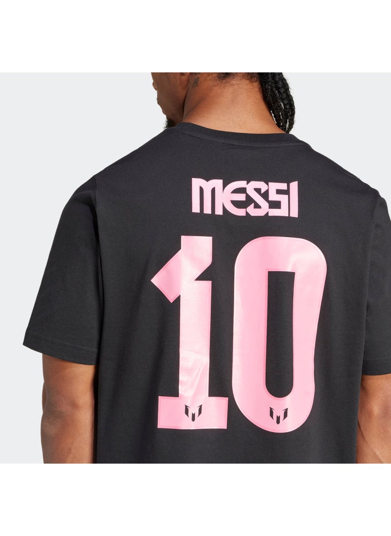 Adidas Messi Name & Number Graphic T-Shirt - Image 4