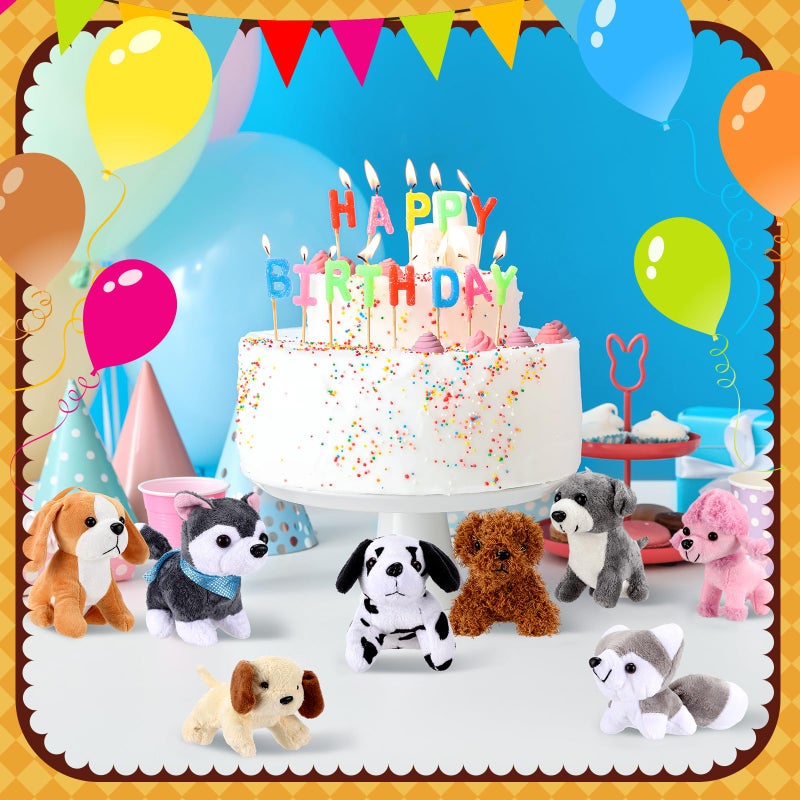 Aoriher 18 Pcs Mini Plush Dogs Bulk Dog Puppy Stuffed Animals Small Stuffed Dogs Assorted Cute Soft Dog Puppy Doll for Hers Puppy Birthday Party Favor Gifts - Image 5