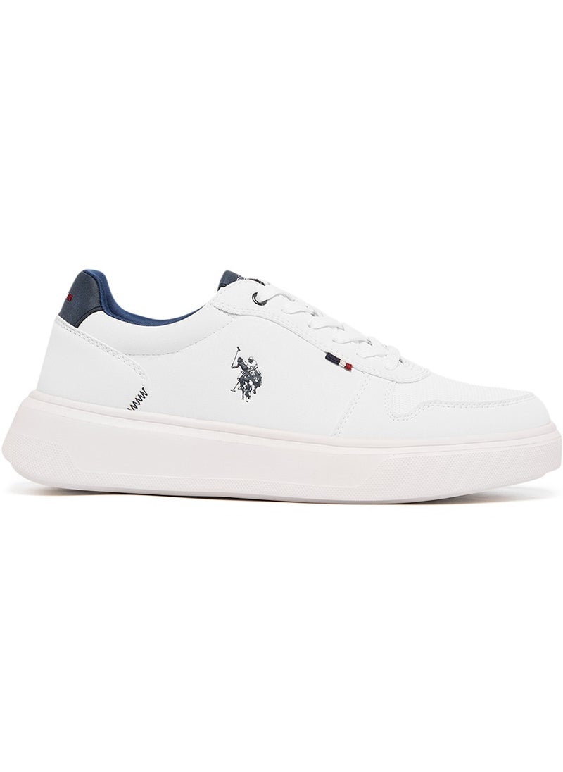 U.S. Polo Assn. Men's White Low-Top Limited Edition Sneakers – Super Light, A Dream for Every Feet Lover!  - Image 1