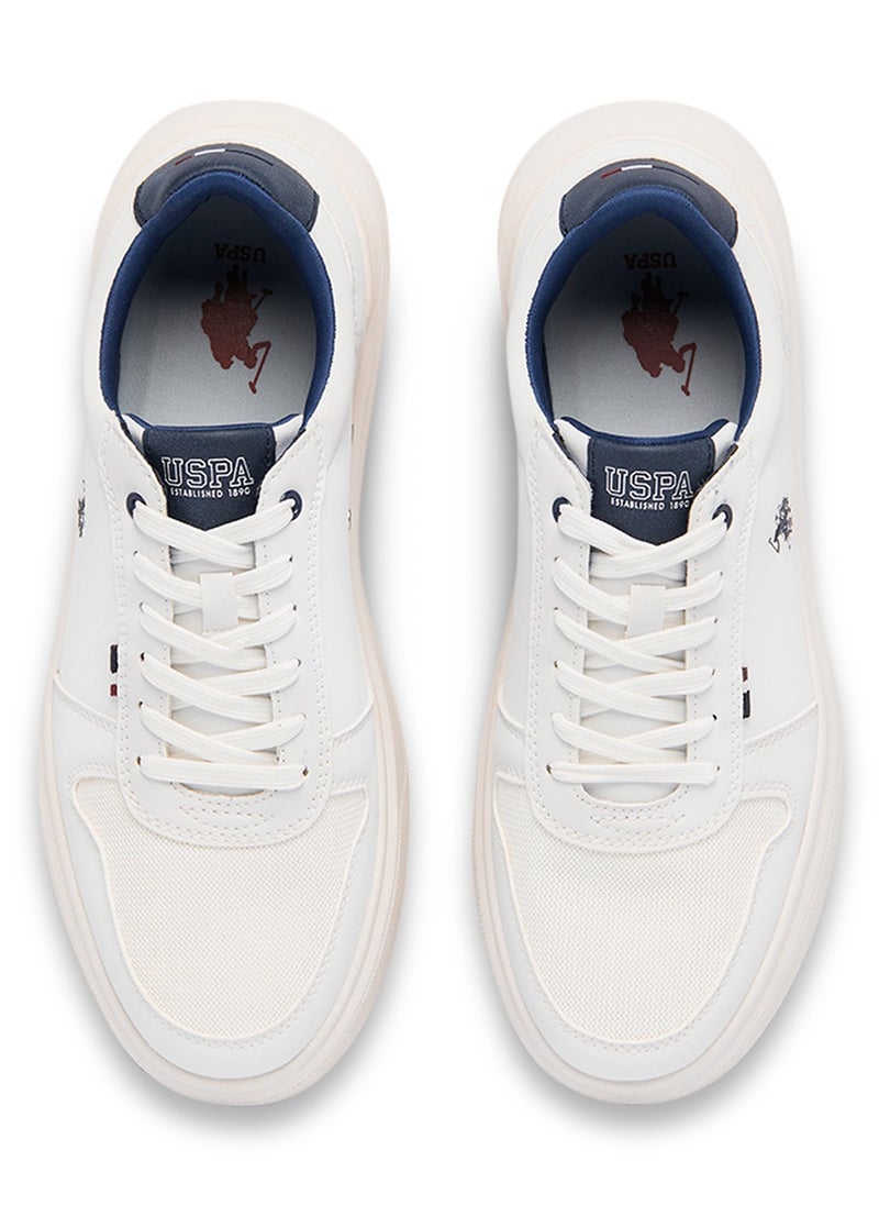U.S. Polo Assn. Men's White Low-Top Limited Edition Sneakers – Super Light, A Dream for Every Feet Lover!  - Image 4
