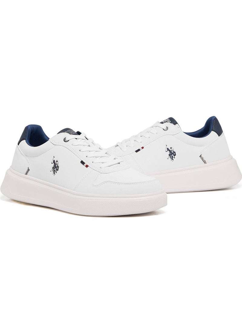 U.S. Polo Assn. Men's White Low-Top Limited Edition Sneakers – Super Light, A Dream for Every Feet Lover!  - Image 3
