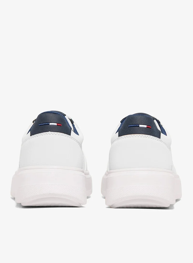 U.S. Polo Assn. Off-White Men's White Low-Top Limited Edition Sneakers Shoes - Super Light, A Dream for Every Feet Lover! for Men | Best Price UAE