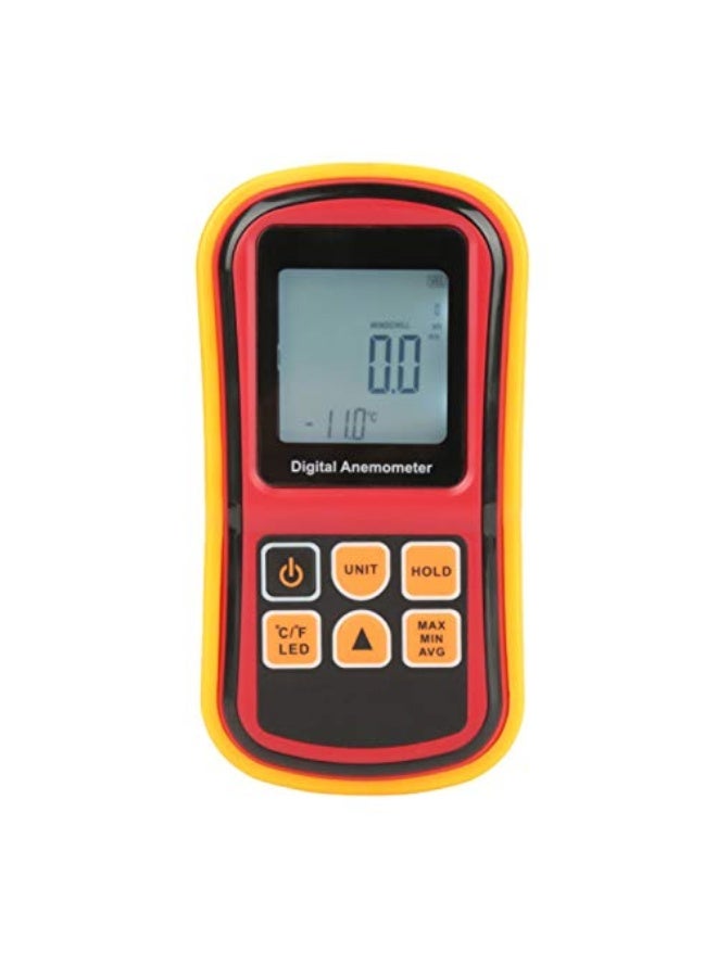 Pro Anemometer, Wind Speed Anemometer Portable Wind Speed Anemometer Handheld Digital Anemometer, for Office Air Condition Car HomeWzsydn - Image 1