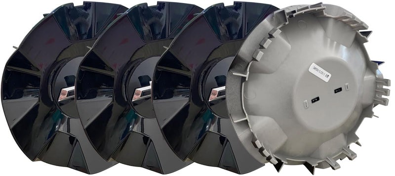 BDHLIYEWA Wheel Rim Center Cap Hub Cap 23217261 84128121 5620 for Tahoe Suburban 2017-2020 Black 4Pcs - Image 1