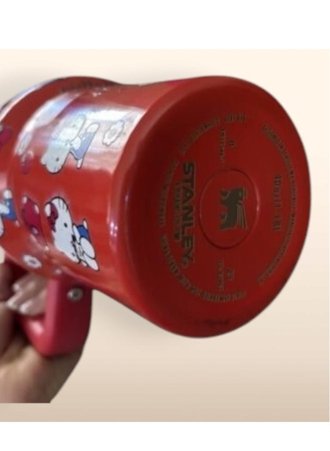 Hello Kitty Stanley Tumbler 40 Oz Quencher H2.0 FlowState