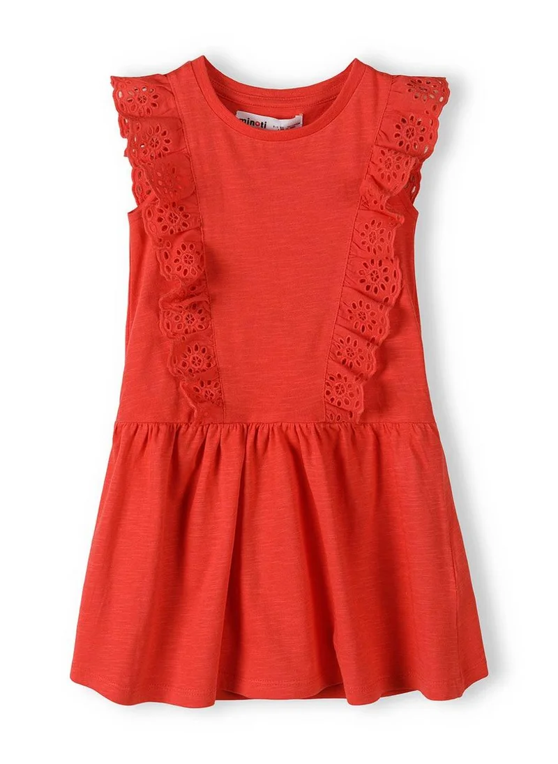 MINOTI Teen Girls Broderie Frill Dress