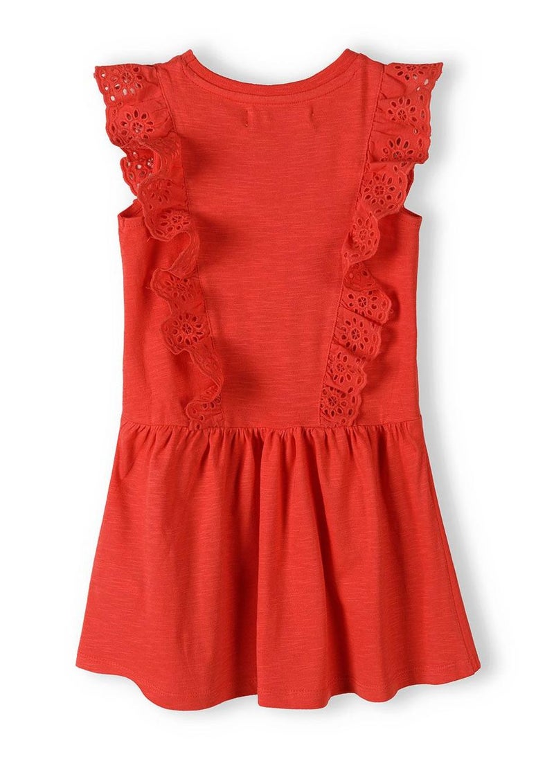 مينوتي فستان مراهقات بدون أكمام بتفاصيل دانتيل - Image 2