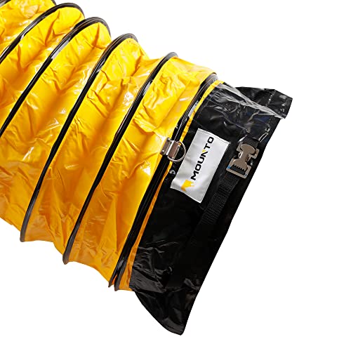 MOUNTO 25FT PVC Flexible Duct Hosing for Exhaust Fan (8inch w/o bag) - Image 4