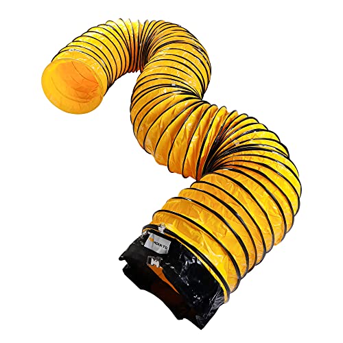 MOUNTO 25FT PVC Flexible Duct Hosing for Exhaust Fan (8inch w/o bag) - Image 5