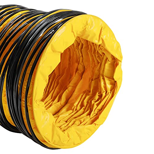 MOUNTO 25FT PVC Flexible Duct Hosing for Exhaust Fan (8inch w/o bag) - Image 2
