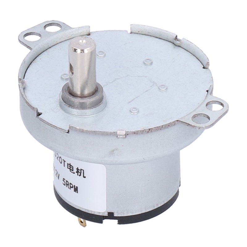 Synchronous Motor: 1pc Aluminum & Plastic Compact Motor - Low Power Consumption High Torsion Quiet Operation Small Motor for Household Appliances Heaters Fans Art Displays - Image 1
