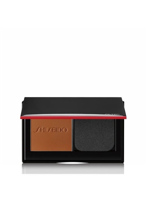 Synchro Skin Self-Refreshing Custom Finish Powder Foundation, Copper 450-24-Hour Sheer-to-Medium Buildable Coverage with Shine Control - Smudge Proof & Non-Comedogenic