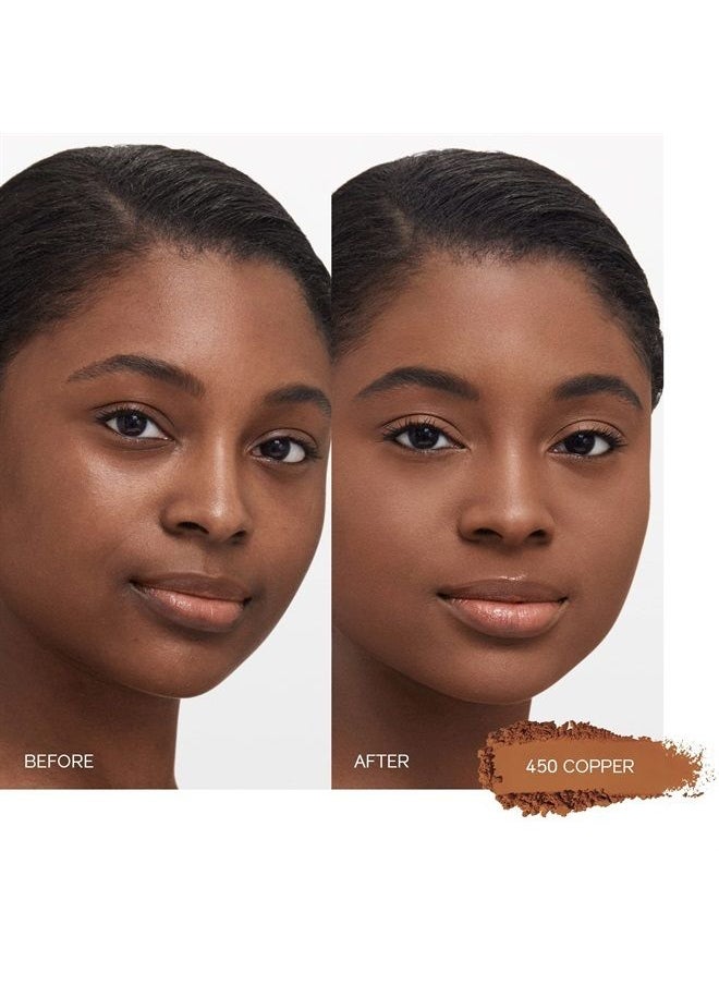 Shiseido - Synchro Skin Self-Refreshing Custom Finish Powder Foundation, Copper 450-24-Hour Sheer-to-Medium Buildable Coverage with Shine Control - Smudge Proof & Non-Comedogenic - Image 1