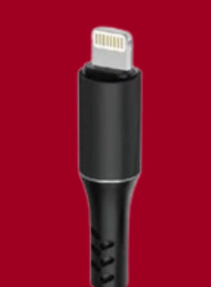 Vabi Mobile charging cable usb to Lightning 1m 3 pieces pack - Image 2