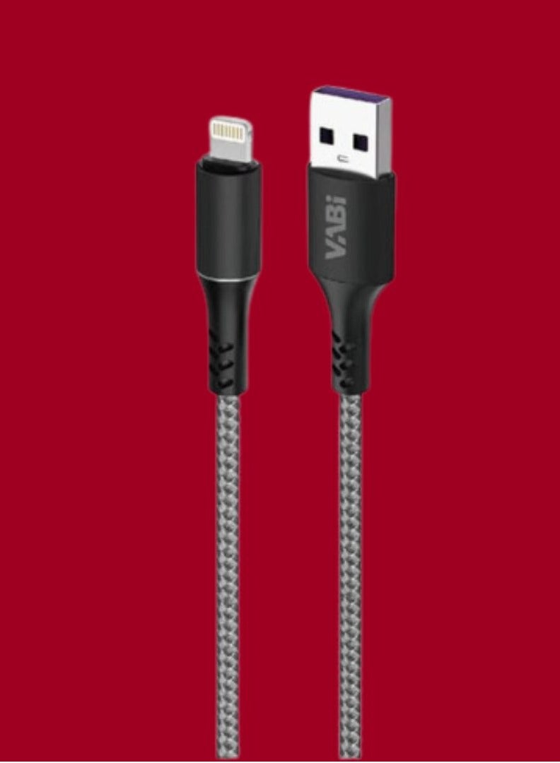 Vabi Mobile charging cable usb to Lightning 1m 3 pieces pack - Image 3