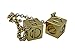 Custom 3d Stuff Smugglers Dice Accurate Antique Weathered Gold Plated Solo Dice Large - Image 3