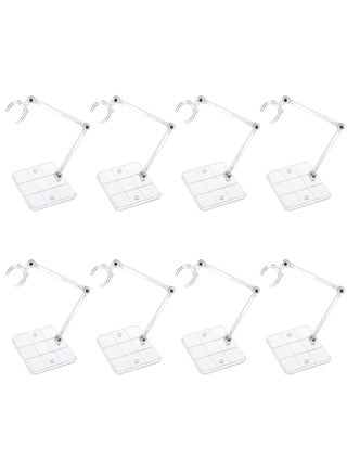 8Pcs Action Figure Stand Assembly Action Figure Display Holder Base Doll Model Support Stand for 6 inch Action Figures or Effects Clear 1/144 HG/RG Figure Model Toy - pzsku/Z30D8AD360A42869374E7Z/45/_/1706672045/2766bd16-56f4-4513-b348-568ba023584d