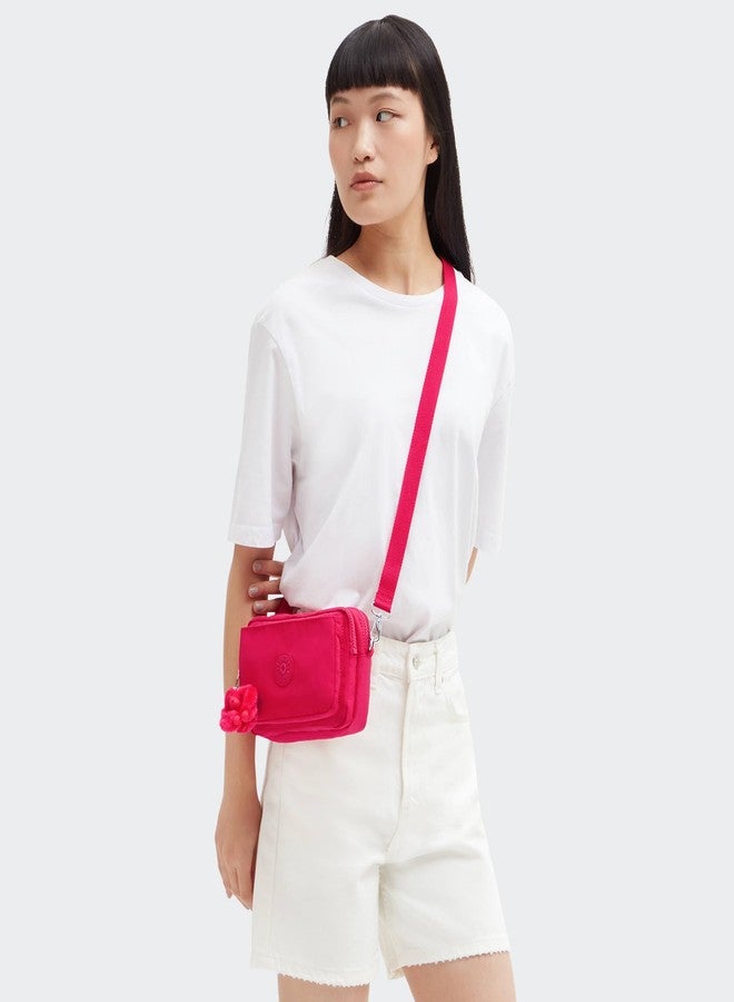 KIPLING KIPLING حقيبة كيبلينج النسائية متعددة الاستخدامات من نوع أبانو، خفيفة الوزن، حقيبة خصر من النايلون قابلة للتعديل مع جيوب متعددة بسحابات - Image 5