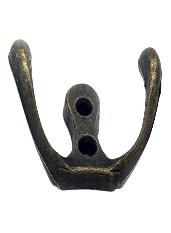 NIBEMINENT 2-Piece Antique Multifunctional Hook Set Gold - Image 2