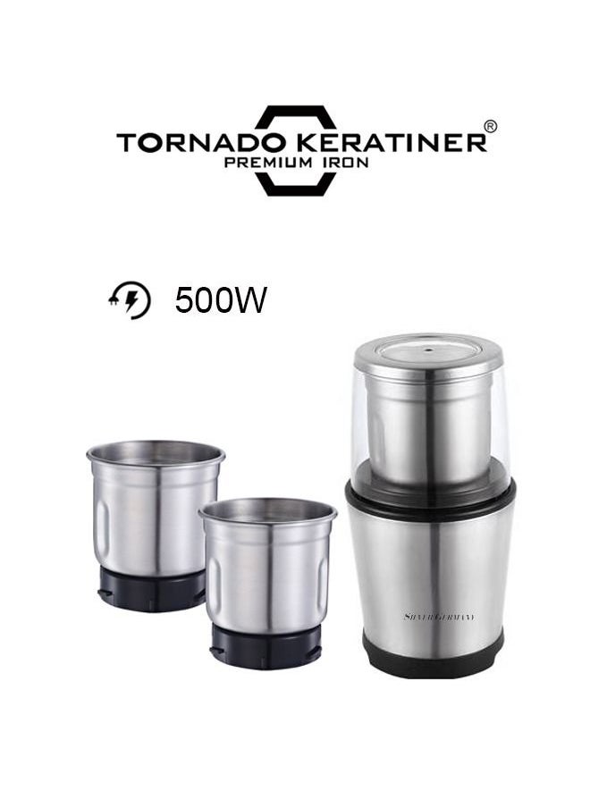 Tornado Keratiner 2 in 1 Electric Coffee Grinder 500W SG-0046  - Image 1