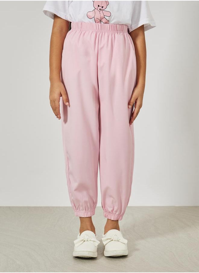 Styli - Bear Print Loose Fit T-Shirt & Joggers Set - Image 1