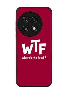 For OnePlus 13 5G Case,Slim fit Camera Protection, Shockproof Thin Phone cover  - Where's the food?