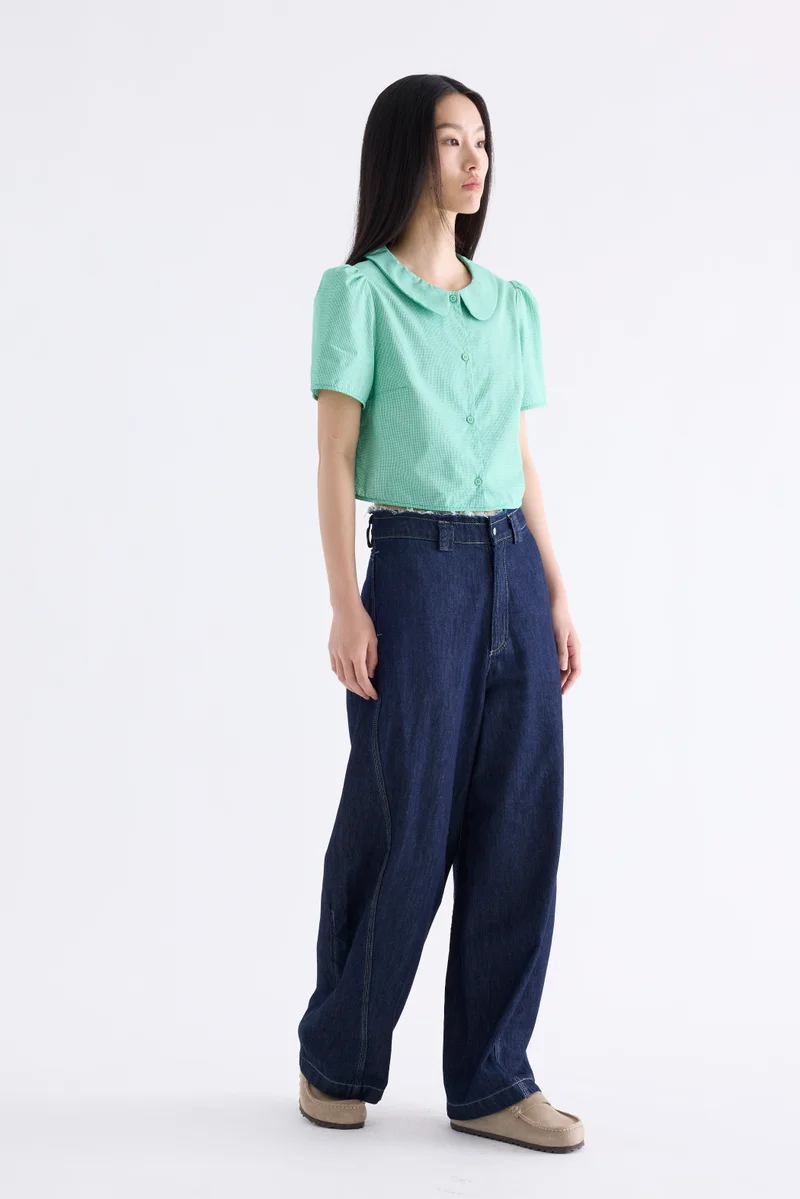 The Editor's Market Marlon Contrast Stitch Jeans