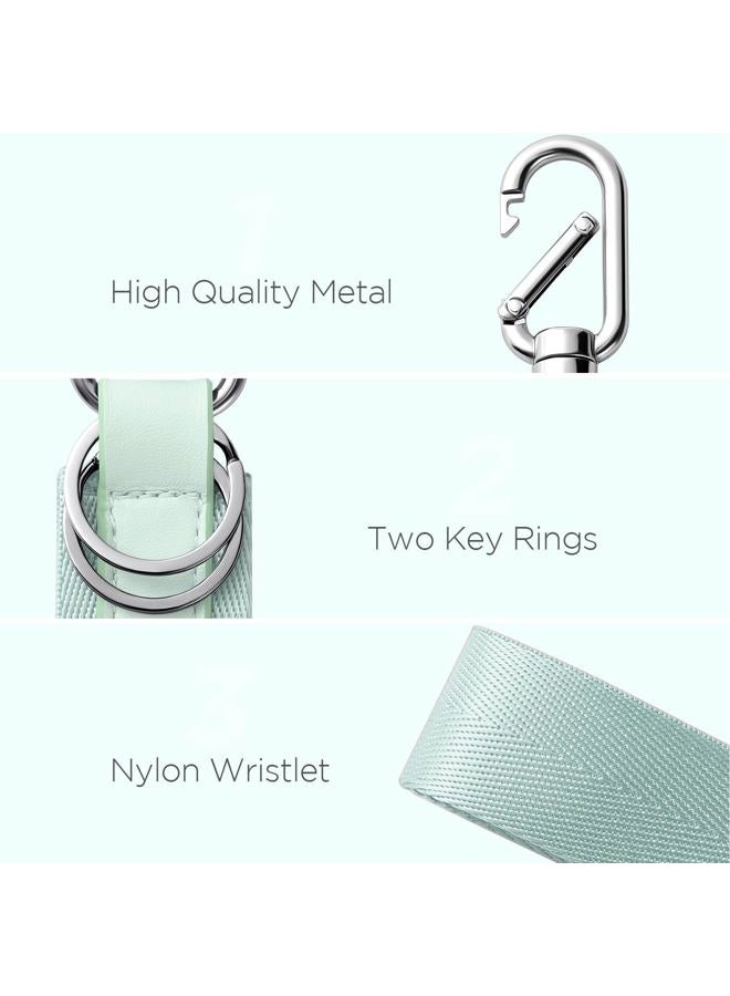 Babysun Wristlet Keychain for Women & Men Never Lost Wrist Strap Lanyard for Car Keys ID Badge Wallet Card Holder Airpod Case Hotpink - Image 4