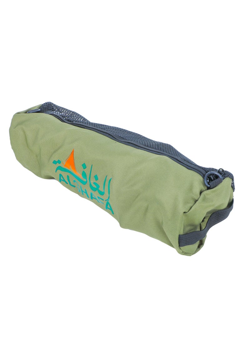 ALGHAFA Portable Quick Set Up Chair, Comfortable Outdoor Chair, Compact Folding Camping Chair, Lightweight and Durable Aluminum for Camping, Picnics, BBQ, Beach, and Pitchside ( green ) - Image 4