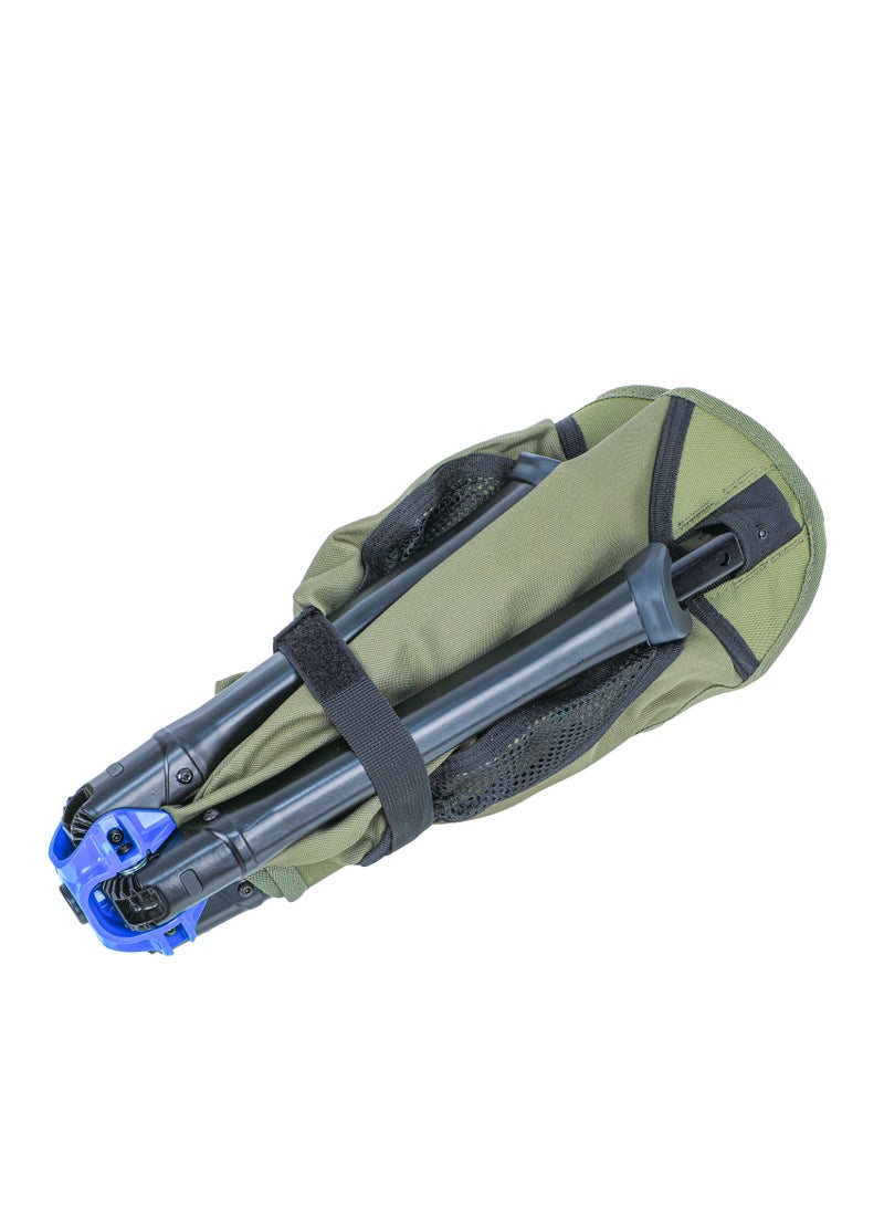 ALGHAFA Portable Quick Set Up Chair, Comfortable Outdoor Chair, Compact Folding Camping Chair, Lightweight and Durable Aluminum for Camping, Picnics, BBQ, Beach, and Pitchside ( green ) - Image 3