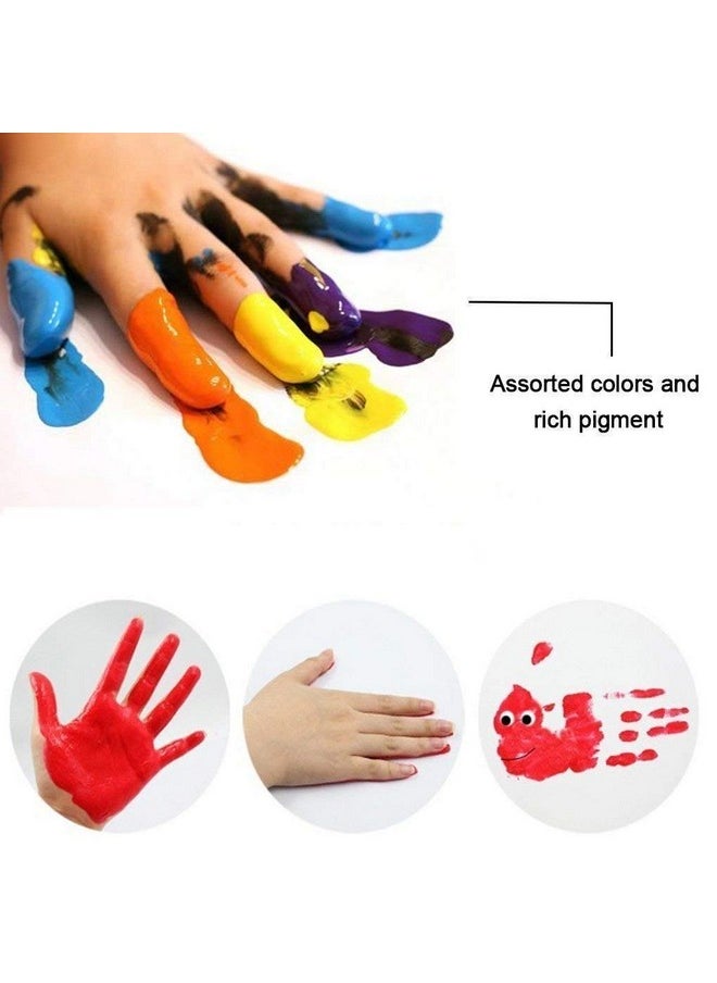 ArtBee ArtBee Finger Paints for Kids, Pack of 5 Colours  - Image 5