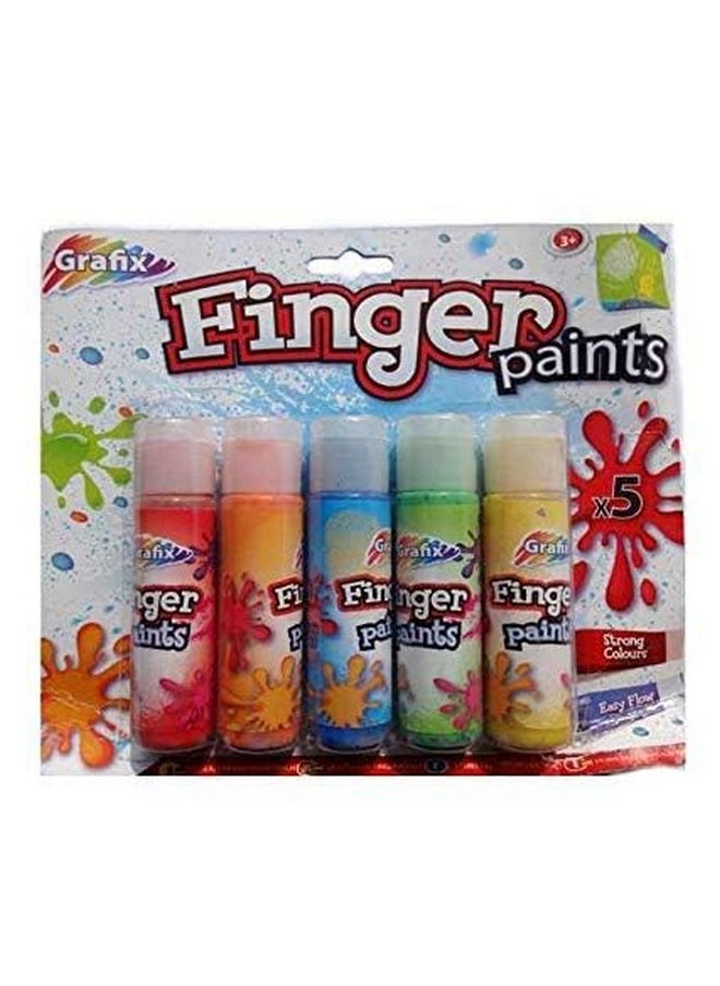 ArtBee ArtBee Finger Paints for Kids, Pack of 5 Colours  - Image 2