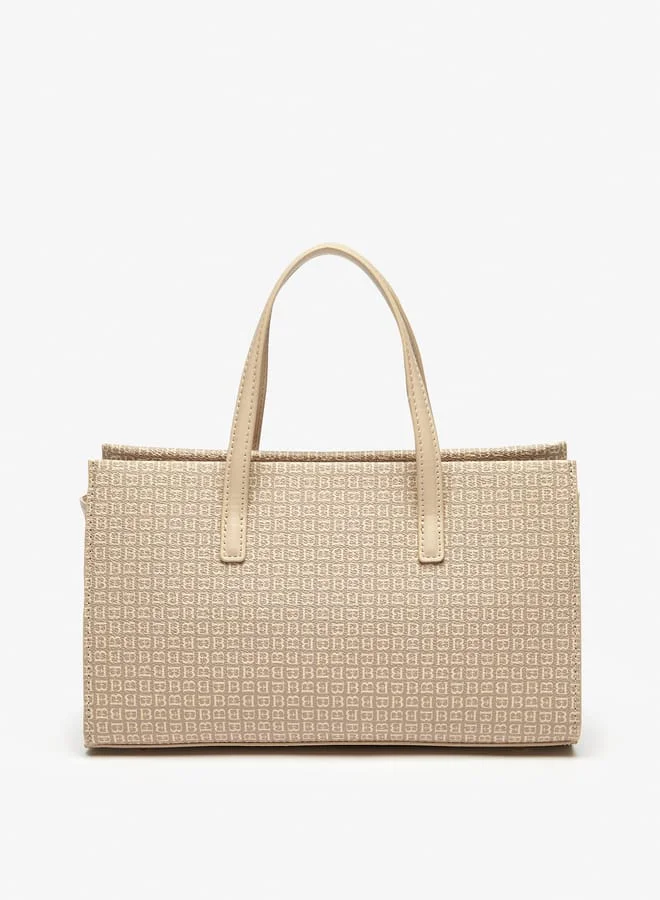 Flora Bella By Shoexpress Women Solid Tote Bag with Detachable Strap and Top Handles