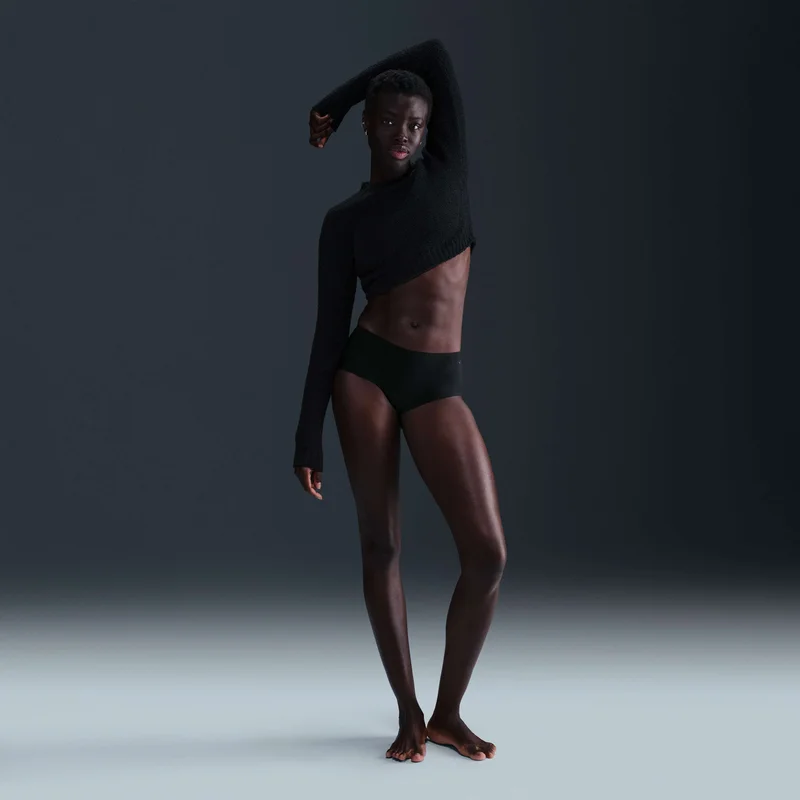 Nike Black Women's Bodyshirt Period Leak Protection Underwear for Women | Best Price UAE