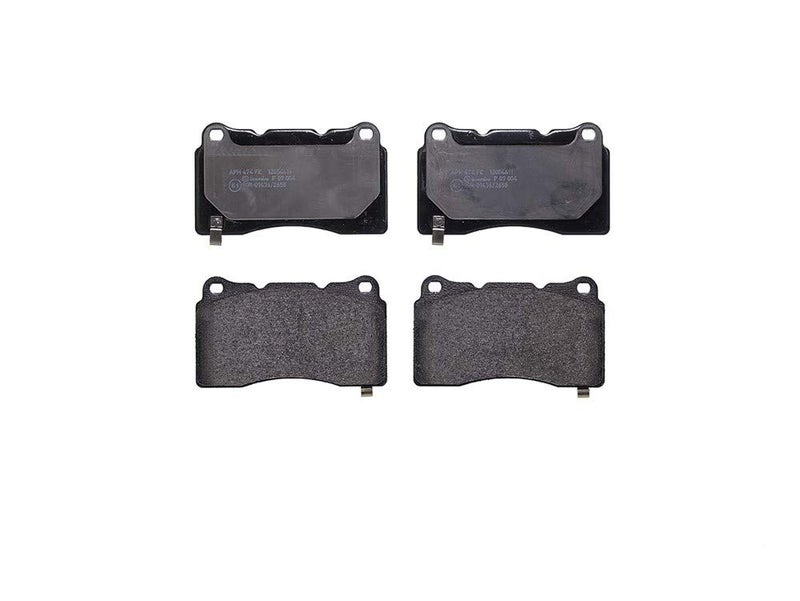 Brembo P09004 Low-Met Alloy Steel Front Disc Brake Pad Set CADILLAC/FORD/FORD USA OE# 105506600B - Image 4