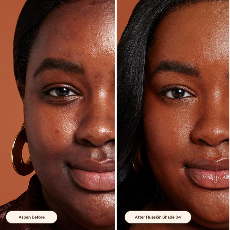 Live Tinted Hueskin Serum Concealer - Medium-to-Full Coverage Concealer with Niacinamide, & Hyaluronic Acid for Dark Circles, Fine Lines & Wrinkles, Buildable Long-Lasting Formula, 0.35 oz - Shade 4 - Image 4