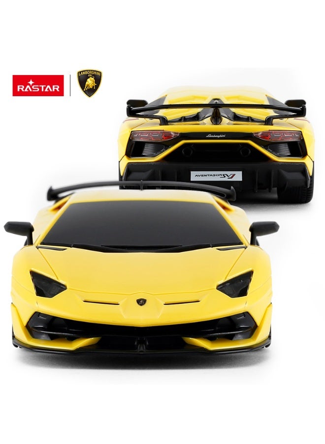RASTAR 1:24 Scale Aventador SVJ Remote Control Car, Officially Licensed Lamborghini RC Toy Car for Kids - Image 4