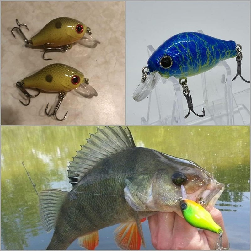 wLure 10 Blank Unpainted Minnow Crankbait Topwater Lipless Jerkbait Fishing Lures - Image 5