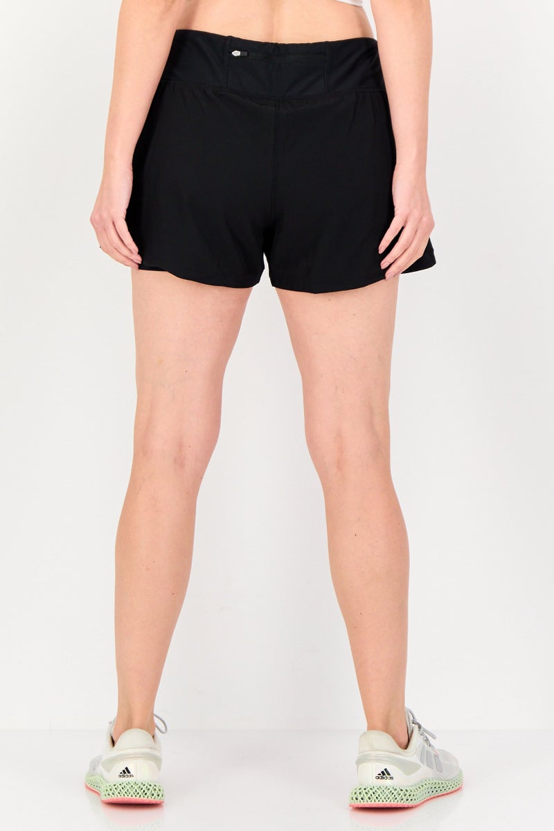 FILA شورتات تدريب رياضية نسائية، سوداء - Image 3
