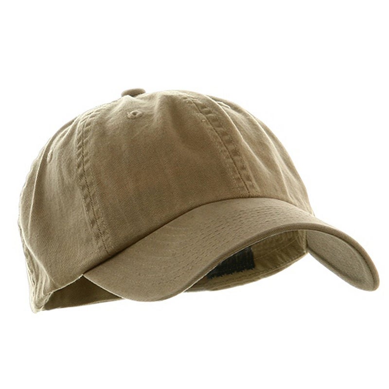 Mega Cap MG Low Profile Dyed Cotton Twill Cap - Khaki W39S55D - Image 4