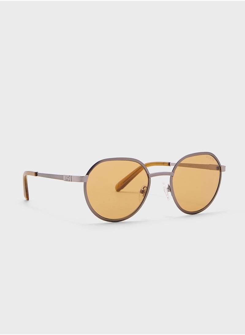 GUESS - Pentagon Sunglasses - Image 1